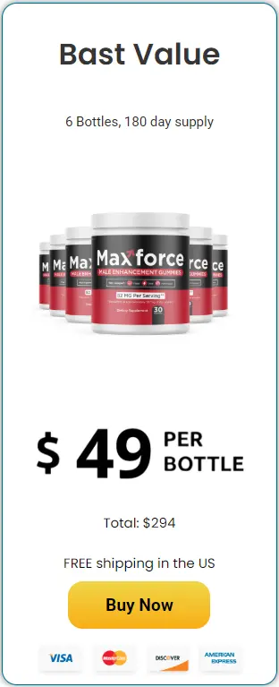Order Max Force 6 Bottles